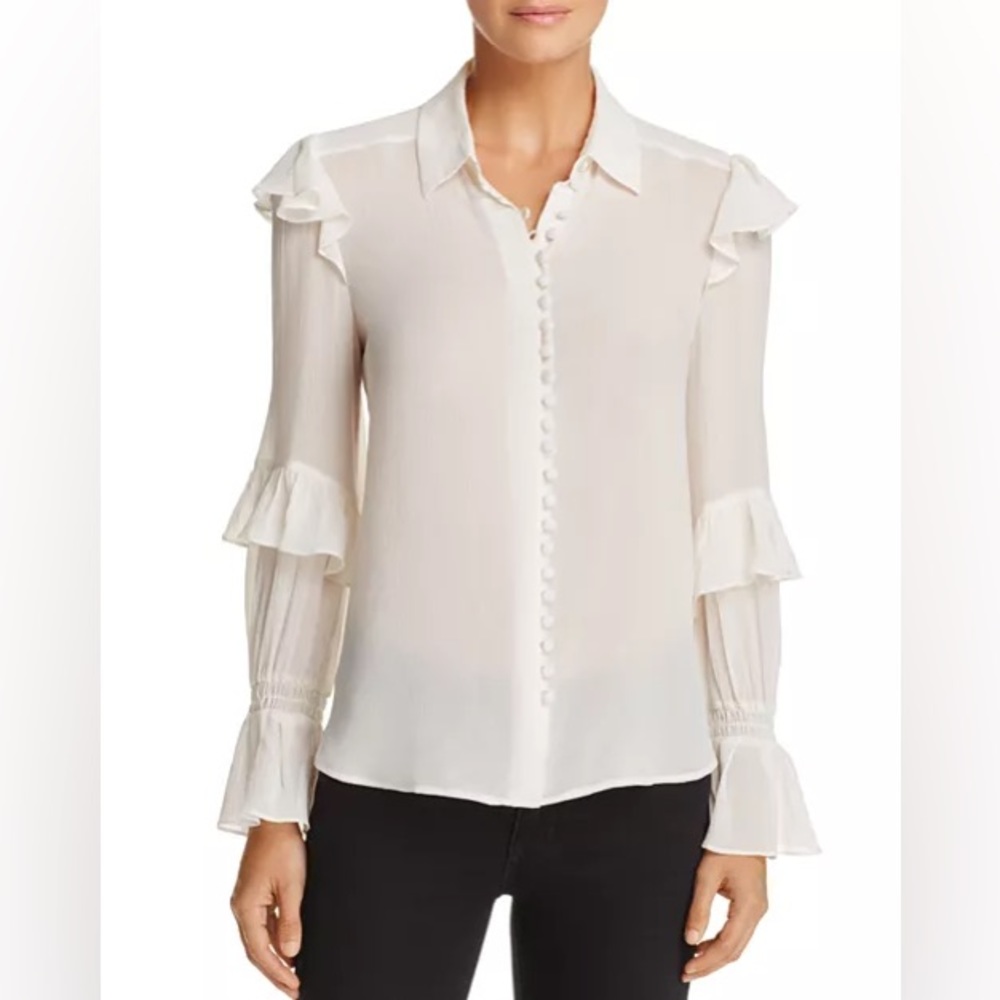 Frame Silk Blouse